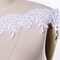 1 Yard 3.25 Inch Ivory Wide Alencon Bridal Lace Trim with Scalloped Edging and Delicate Beading